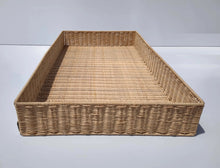 LELLOBABY™ X Hampton BABY-  Rattan Wicker Changing Tray Premier