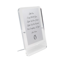 LELLOBABY™ - Acrylic Picture Frame Double Clear (For 4" x 6" Vertical Photos)