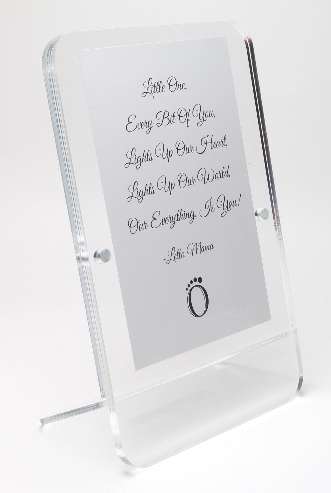 LELLOBABY™ - Acrylic Picture Frame Double Clear (For 4