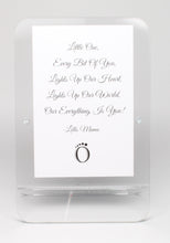 LELLOBABY™ - Acrylic Picture Frame Double Clear (For 4" x 6" Vertical Photos)