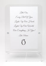 LELLOBABY™ - Acrylic Picture Frame Double Clear (For 4" x 6" Vertical Photos)