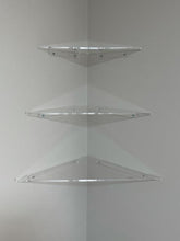 LELLOBABY™ - (Set of 3) Acrylic Corner Shelving 8"/10"/12"